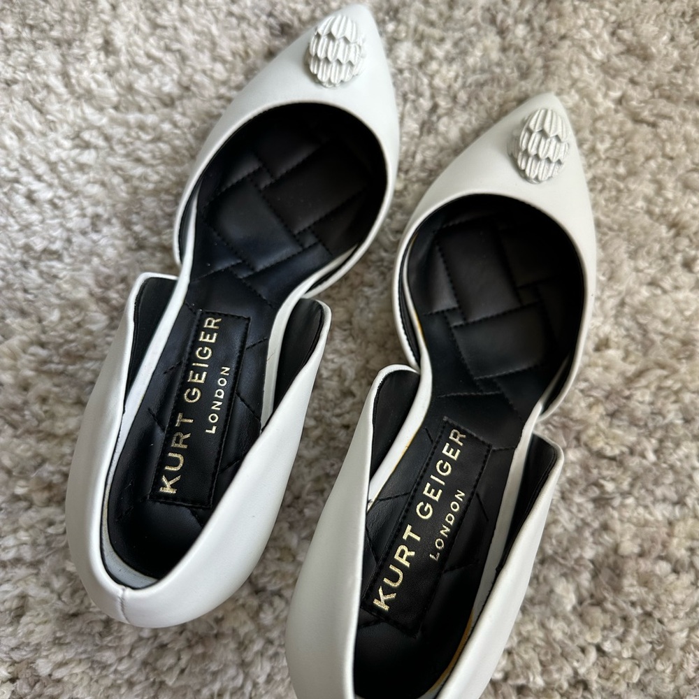 Kurt Geiger Women's White Shoes